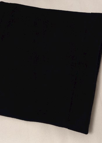 Siyah Elastik yetişkin Bere ve Boyunluk Seti - Görsel 2