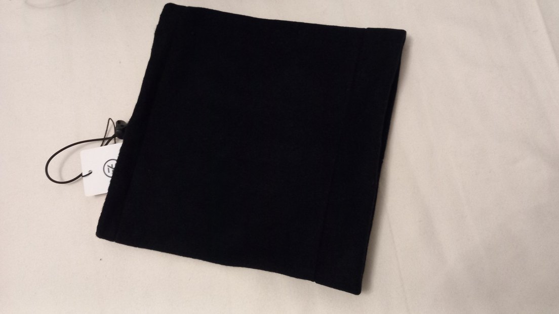 Siyah Elastik yetişkin Bere ve Boyunluk Seti - Görsel 2