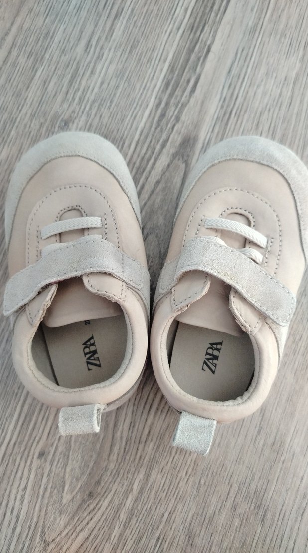 Süet Erkek Bebek İlk Adım Ayakkabısı - Görsel 2