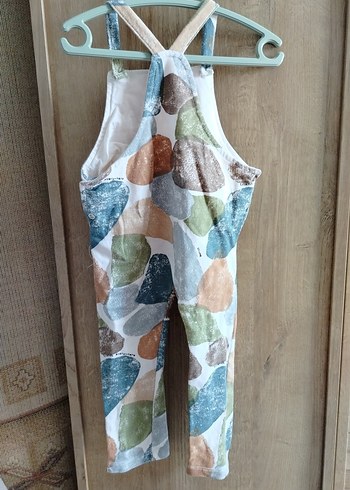 Zara Erkek Çocuk Pastel Renkli Düğmeli Tulum