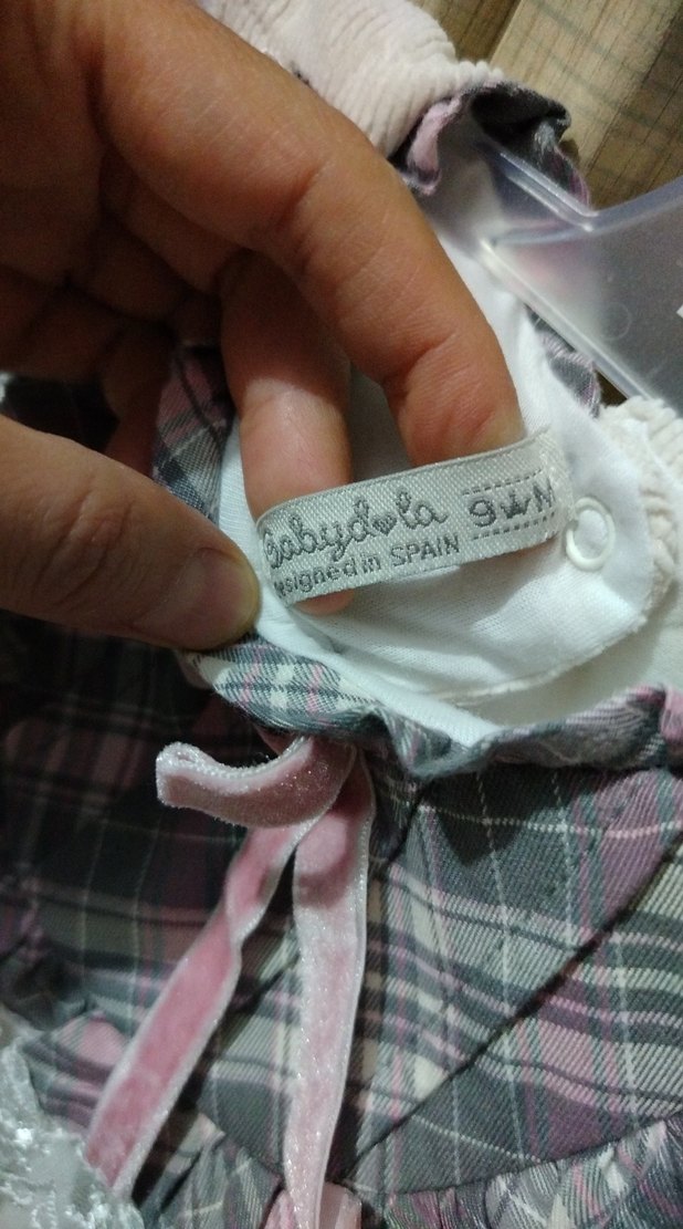 Dantel ve Nakış Detaylı Beyaz Bebek Tulumu - Görsel 2