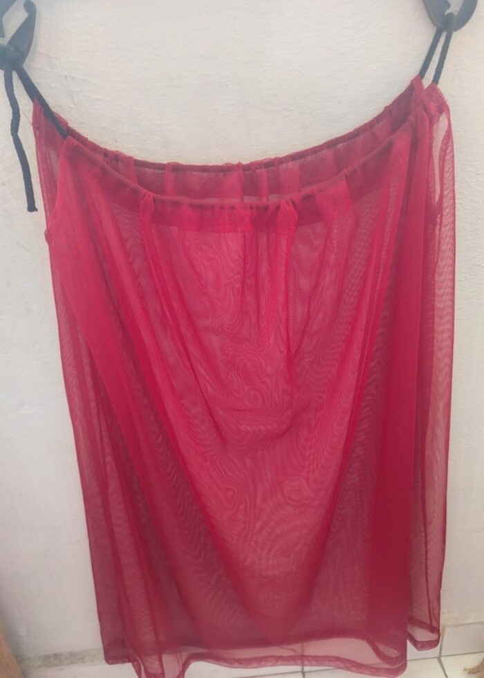 Plaj elbisesi pareo babydoll - Görsel 3