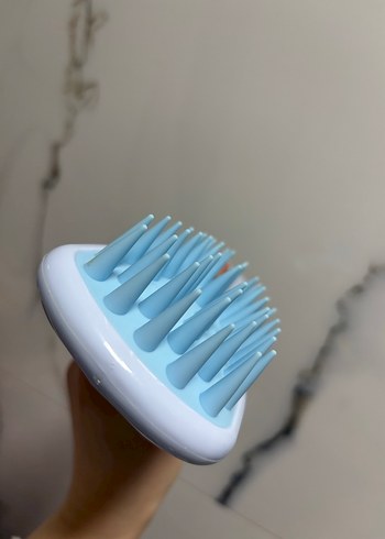 Mavi Masajlı Saç Fırçası Duş - Görsel 3