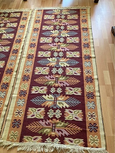 Merinos iki adet kilim/yolluk