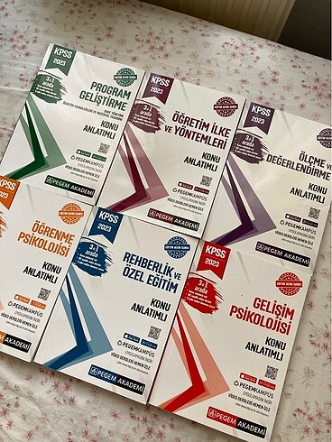 Pegem eğitim bilimleri konu anlatımı set