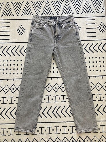 mavi jeans gri mom jean