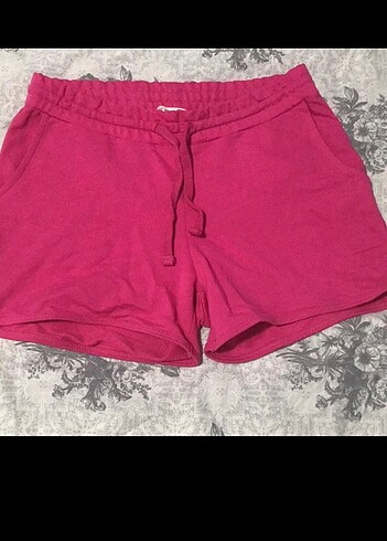 Pembe mini şort