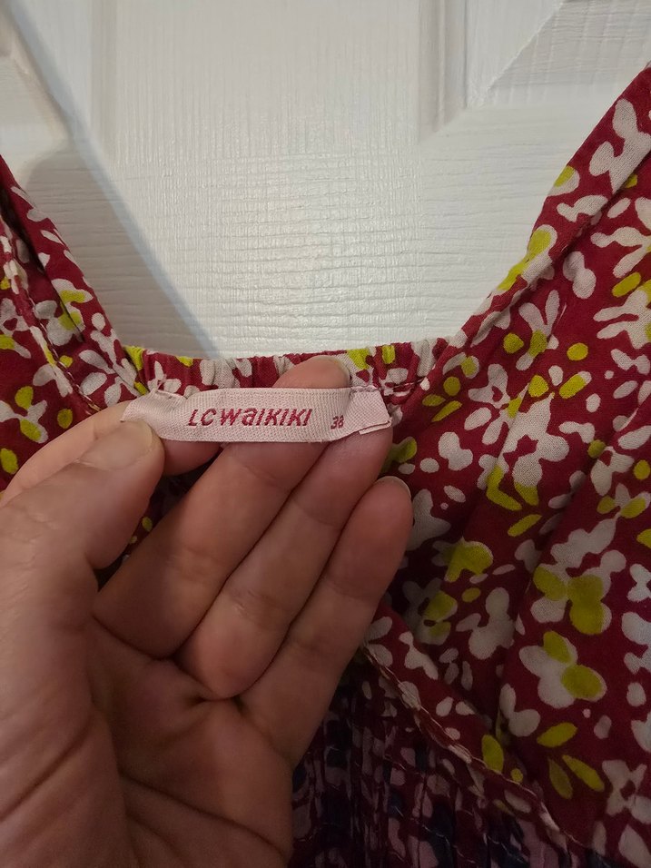 LCW Yazlık Pamuklu Elbise - Görsel 4