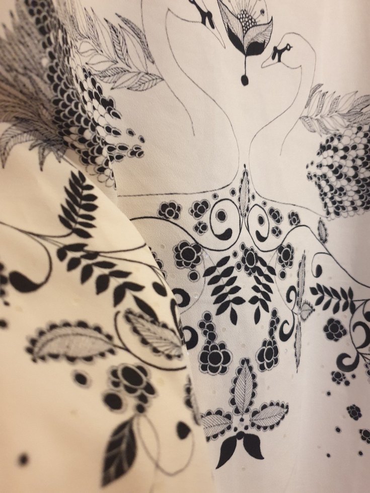 Baskılı Bohem Kadın Bluz - Görsel 5