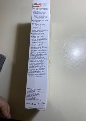 Sebamed SPF 30 Çok Yönlü Güneş Spreyi 150 ml - Görsel 7