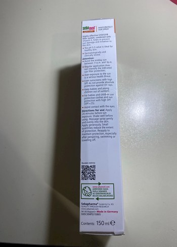 Sebamed SPF 30 Çok Yönlü Güneş Spreyi 150 ml - Görsel 5