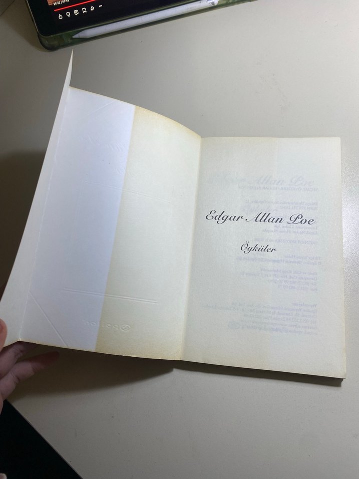 Edgar Allan Poe Şiirler - Opsilon - Görsel 2