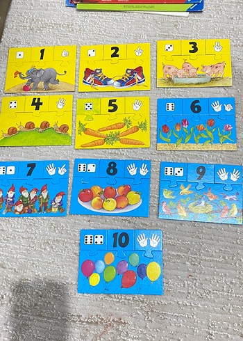 Renkli Eğitici Puzzle
