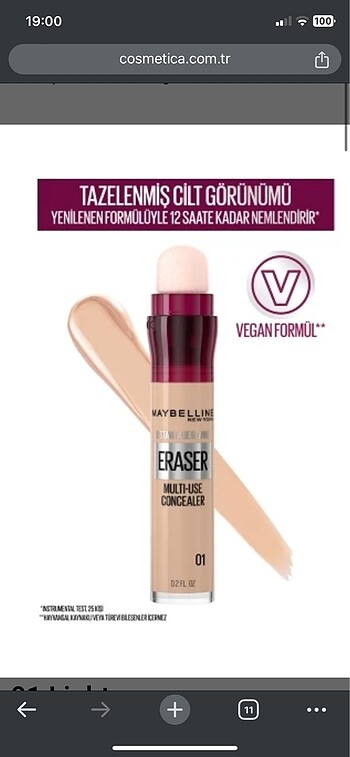 Maybelline Kapatıcııı