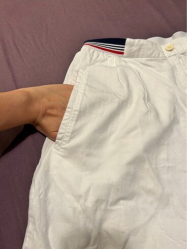m Beden beyaz Renk Reebok retro şort
