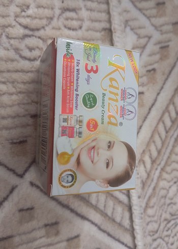 Kanzo Beyazlatıcı Güzellik Kremi 5 ml 5 li set