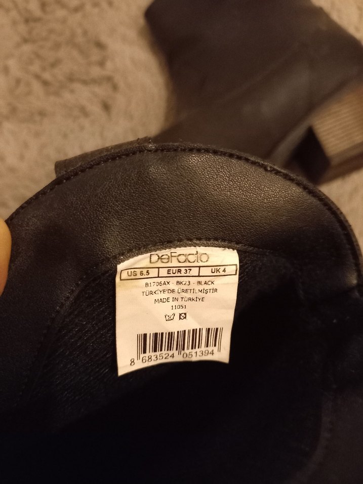 Suni Deri Kadın Bot - Görsel 3