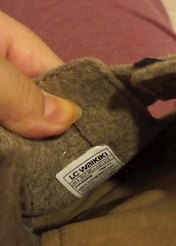 Ev Terliği,Kemerli Kadın Süet Terlik. - Görsel 6