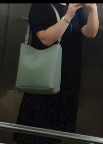 Deri Minimalist Kadın Çanta - Görsel 5