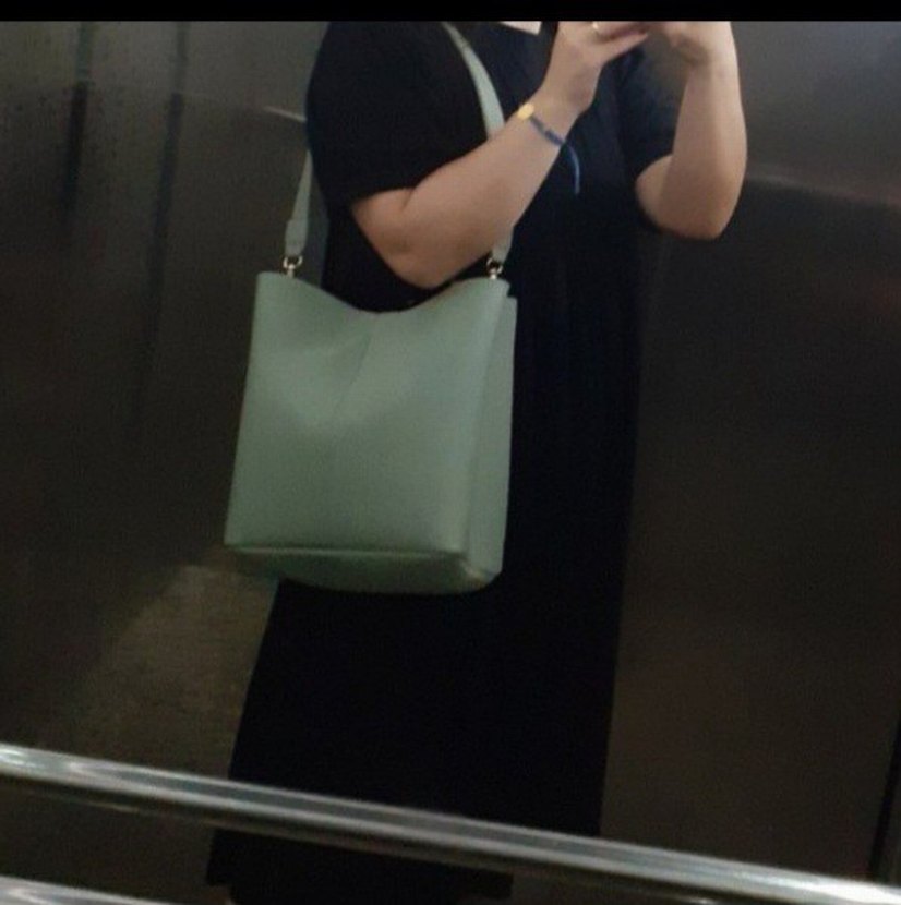 Deri Minimalist Kadın Çanta - Görsel 5