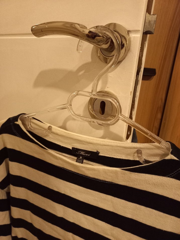 Çizgili Kadın Bluz - Görsel 4