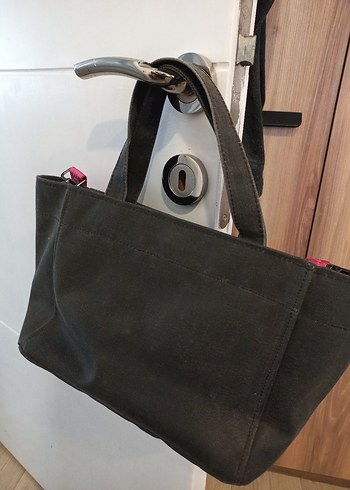 Kadın Pembe Baskılı Detaylı Tote Çanta - Görsel 3