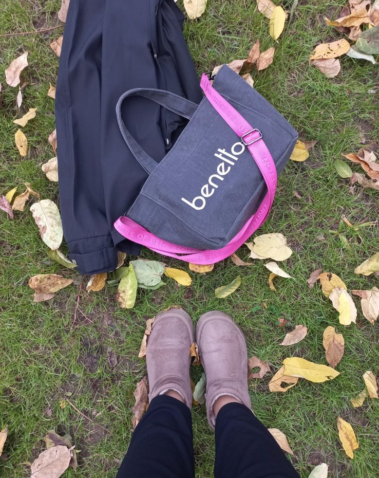 Kadın Pembe Baskılı Detaylı Tote Çanta - Görsel 2