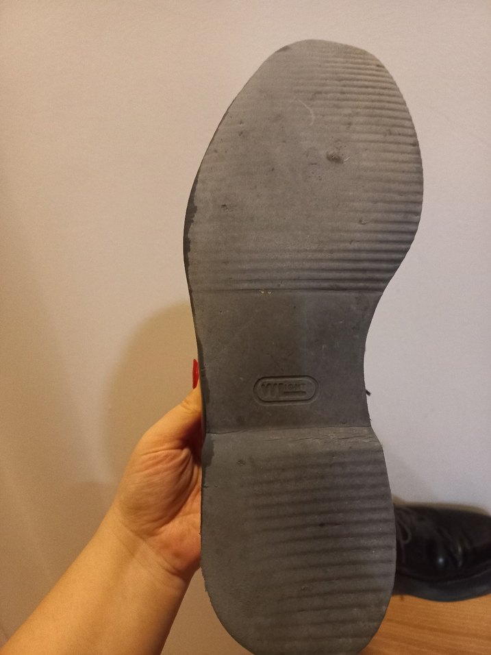 Erkek Siyah Deri Klasik Ofis Ayakkabısı - Görsel 3