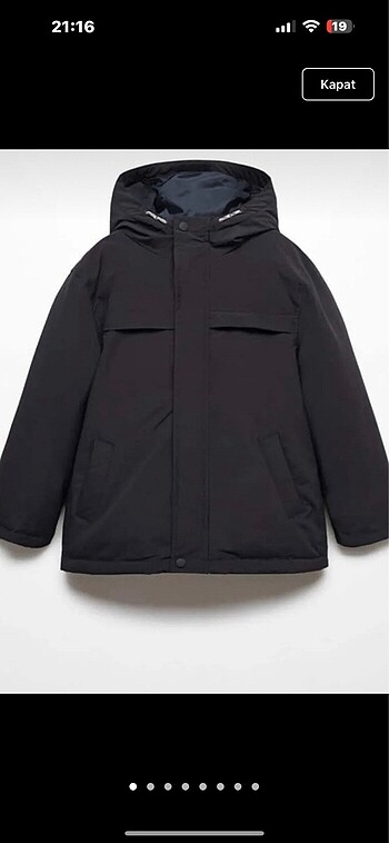 Mango Su Geçirmez Anorak Mont SON FİYATT