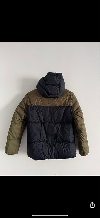 11-12 Yaş Beden haki Renk Mango mont