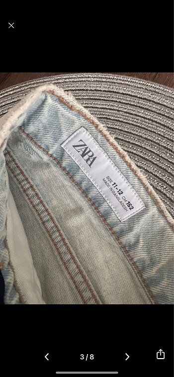 11-12 Yaş Beden Orgınal Zara