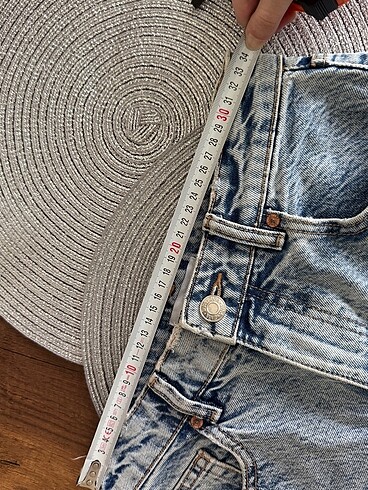 s Beden mavi Renk Zara Denim şort