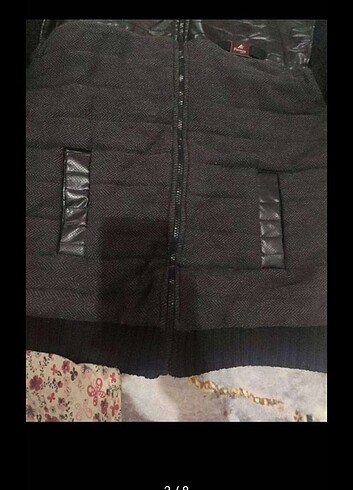 Deri modeli ceket 