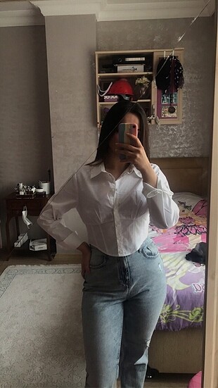 crop gömlek