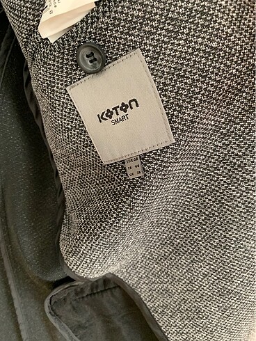 m Beden gri Renk Koton Erkek Ceket