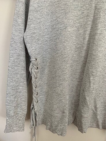 s Beden gri Renk Mavi Jeans Kadın Sweatshirt