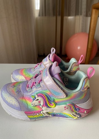 25 Beden çeşitli Renk Skechers Kız Çocuk Spor Ayakkabı