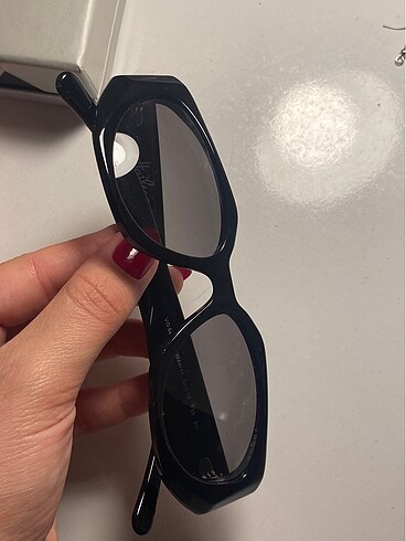  Beden siyah Renk Vogue Hailey Bieber güneş gözlüğü