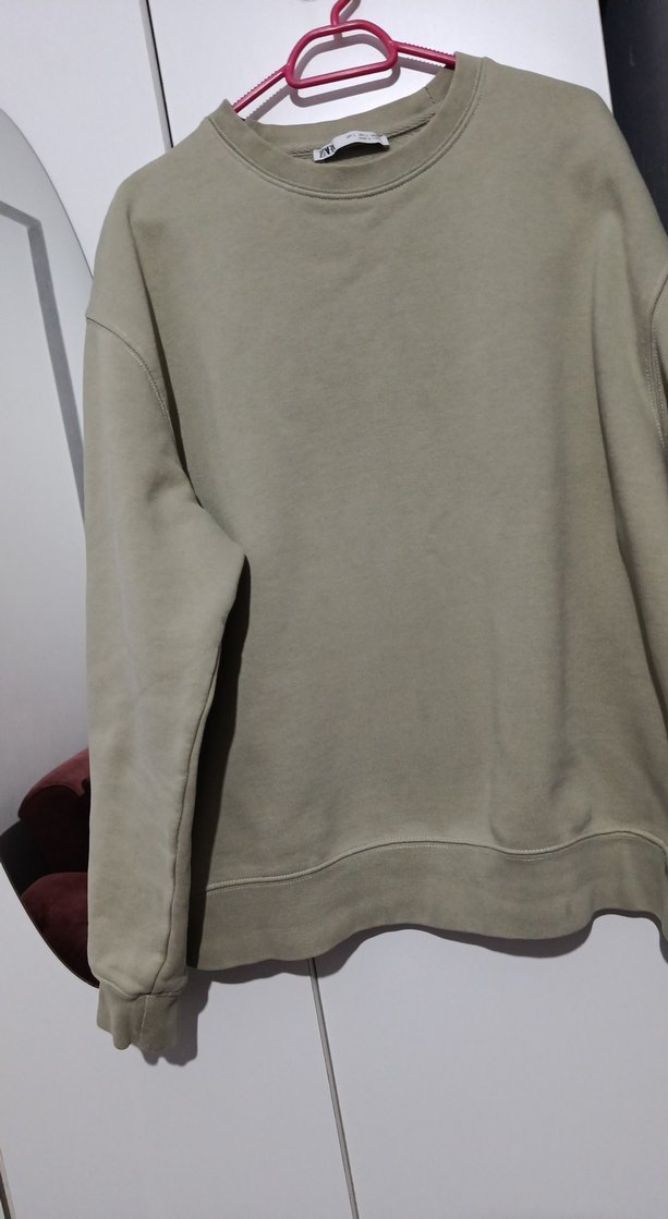 açık yeşil Sweatshirt unisex - Görsel 3