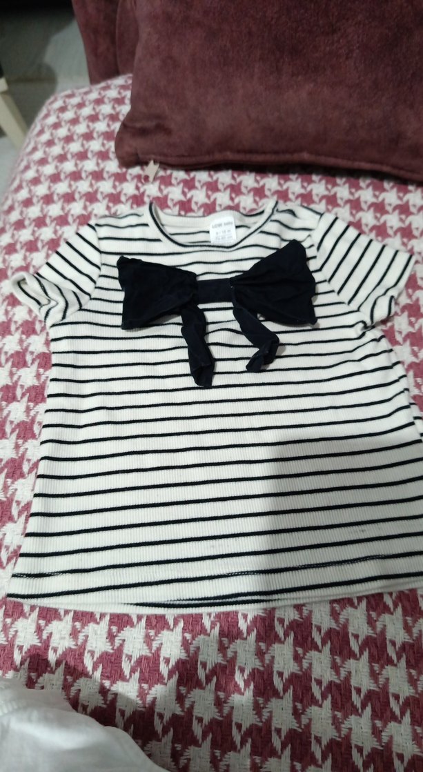 Kız Çocuk Beyaz Kolsuz Pamuklu Bluz - Görsel 2