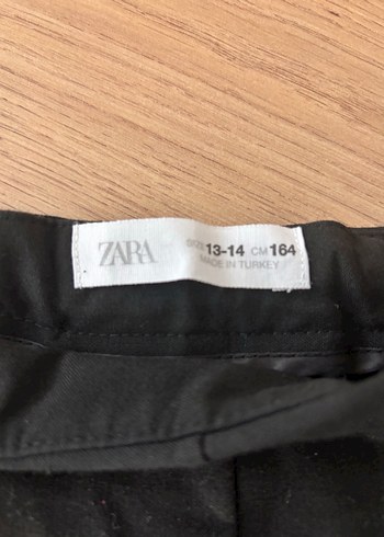 Zara Zara siyah Mini Pilili zımbalı Etek