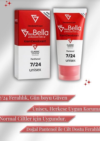 lisa bella krem deodorant - Görsel 5