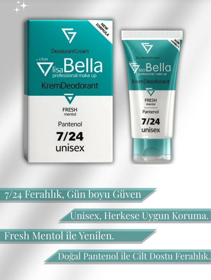 lisa bella krem deodorant - Görsel 4