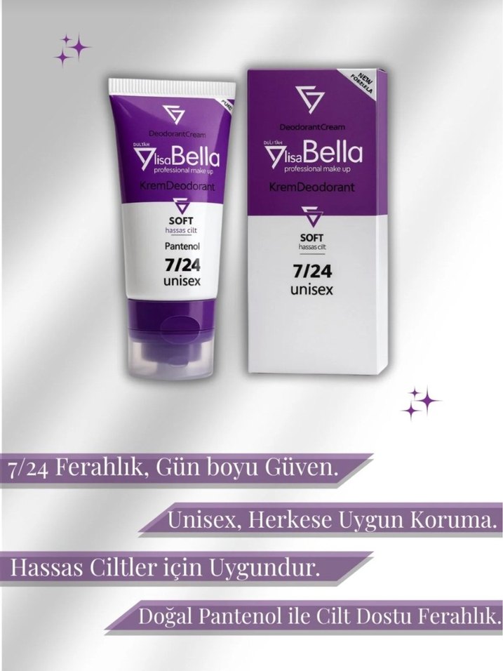lisa bella krem deodorant - Görsel 2