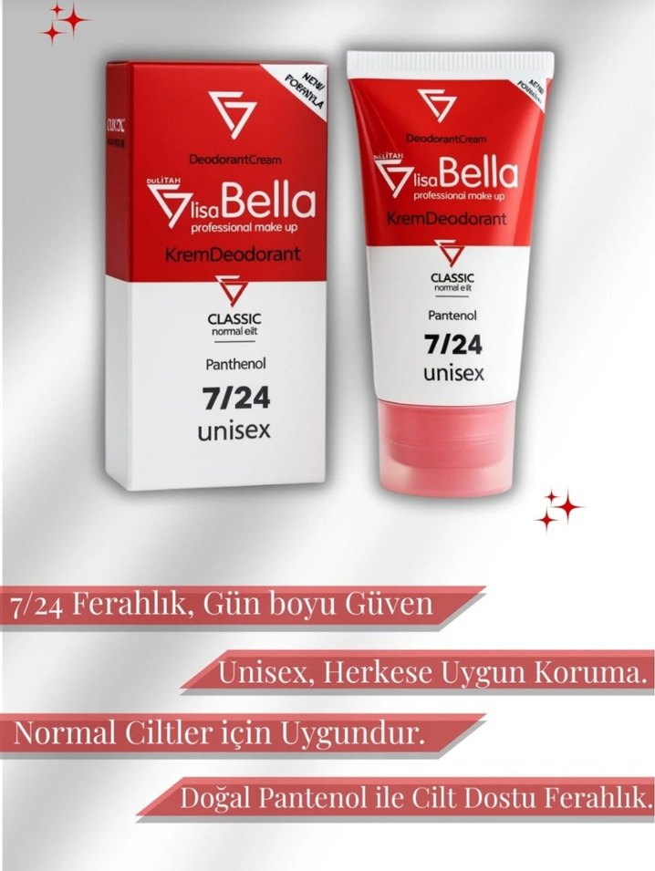lisa bella krem deodorant - Görsel 5