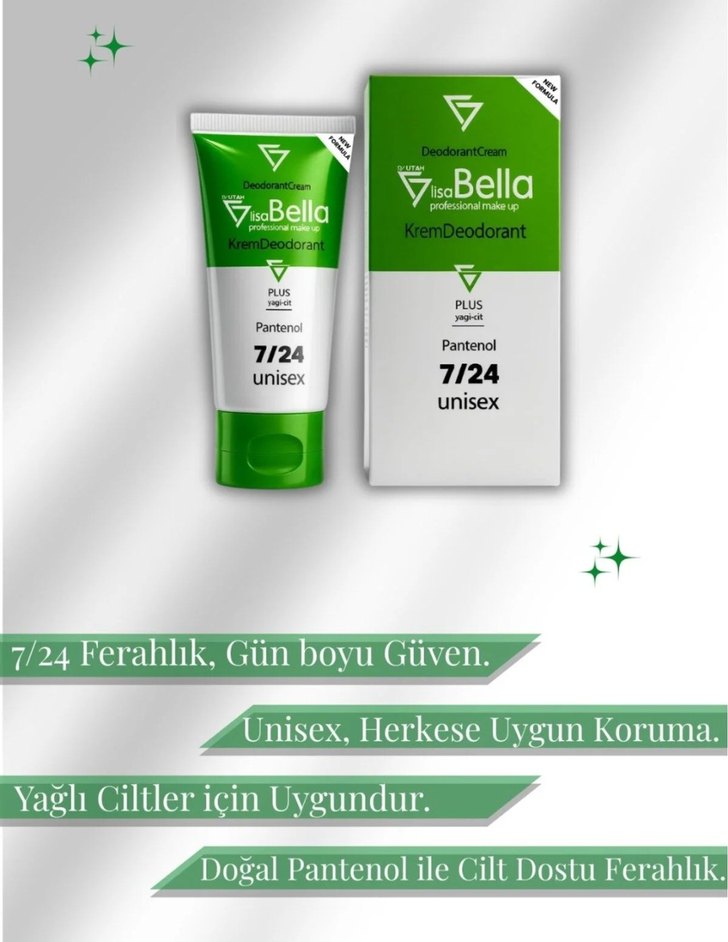 lisa bella krem deodorant - Görsel 3