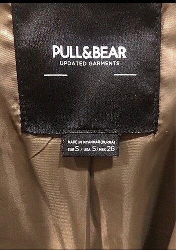 Pull and Bear sorunsuz trençkot