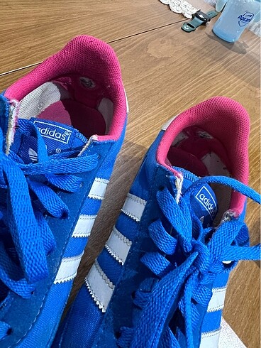 38,5 Beden mavi Renk Adidas bayan ayakkabı