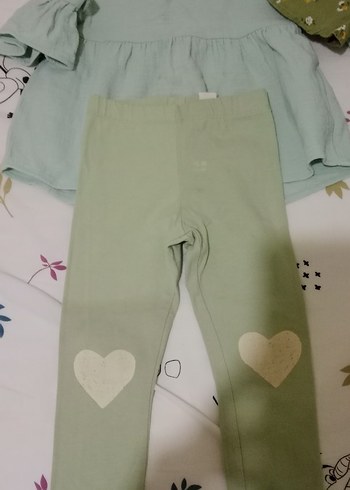 LC Waikiki Bebek Kız İçin yarım Kollu Pastel Takım