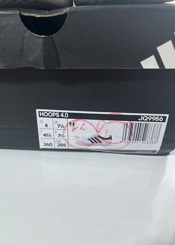 Adidas Adidas Beyaz Çizgili Spor Ayakkabı